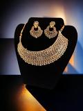 Gorgeous Fashion Punjabi Jewelry Set w/ Necklace & earrings